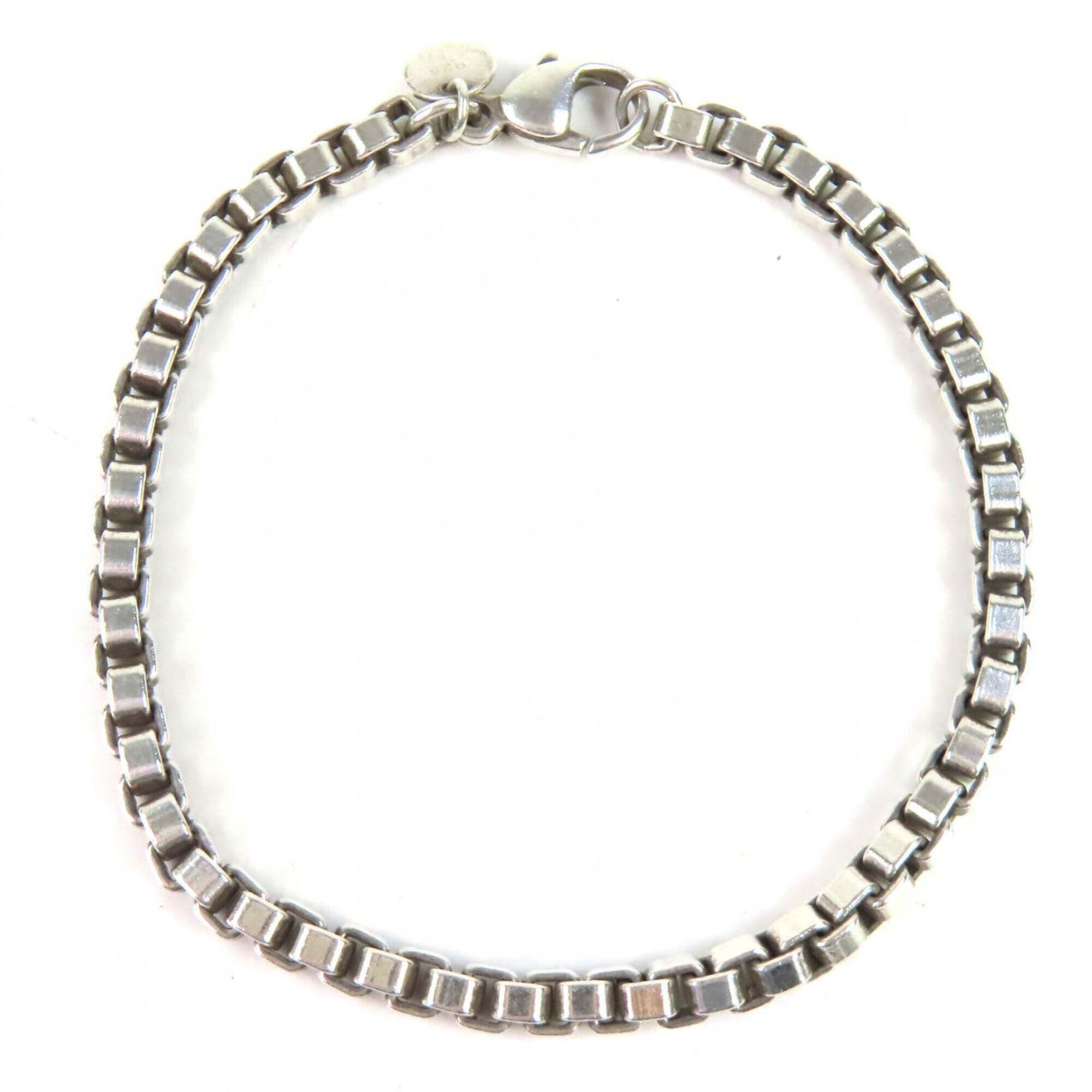 Tiffany&Co. Tiffany Venetian 925 Chain Bracelet, Silver, Weight 16.46g, Women's.